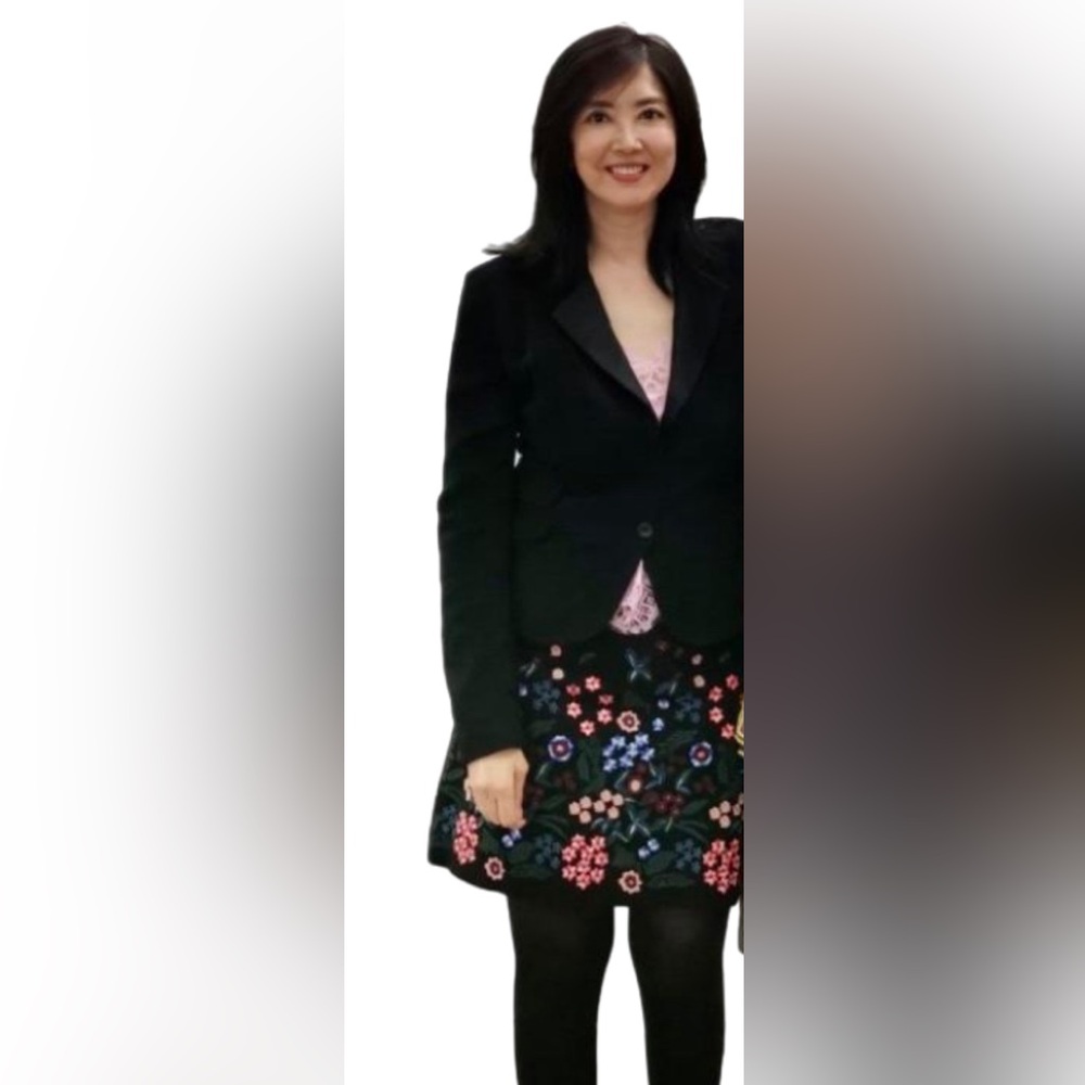 100% Camel Hair Wyeth By Todd Magill Black Blazer Women